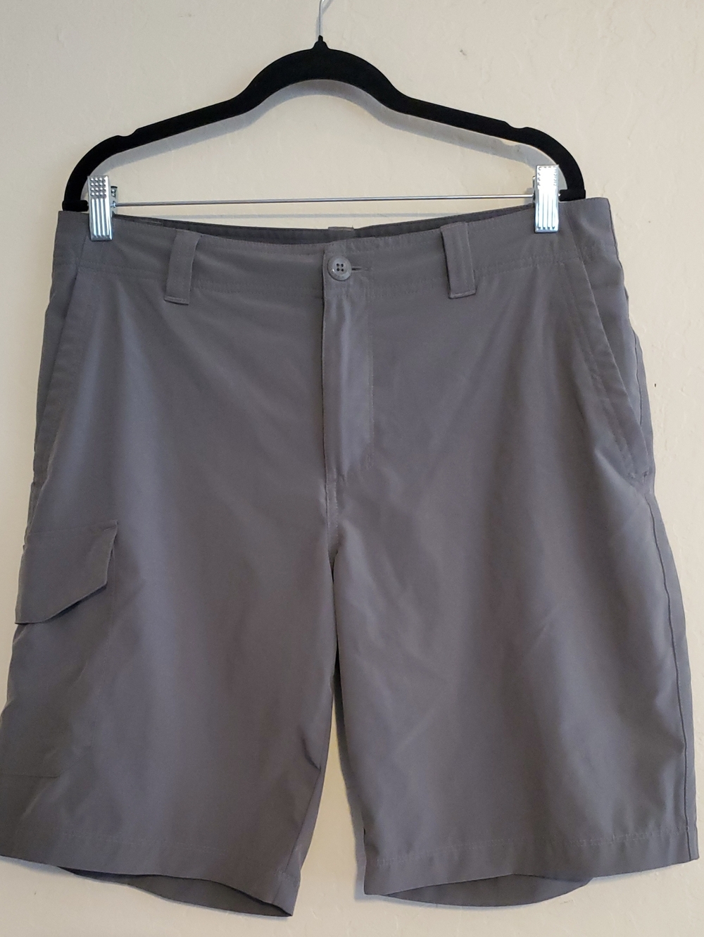 Men's Cargo Shorts in Gray – Lightweight Everyday Wear - Picture 1 of 2